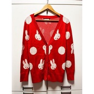專櫃品牌 2% Miffy米菲兔聯名款針織開襟外套_C2884  #新春跳蚤市場