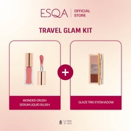 Inti [Travel Glam Kit] Esqa Liquid Blush + Glaze Eyeshadow Trio