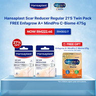 [Hansaplast x Enfagrow A+ C-Biome] Hansaplast Scar Reducer XL 21S Twin Pack FREE Enfagrow A+ MindPro