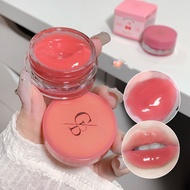 Gege Bear 8 ColorsTransparent Jar Jam Mirror Lip Glaze Water Gloss Moisturizing Whitening Student Li