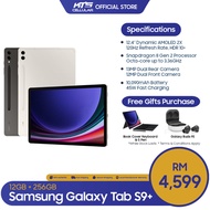 Samsung Galaxy Tab S9+ (12GB+256GB/512GB) Tablet - Original 1 Year Warranty by Samsung MY