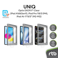 Optix EXOFit™ Clear ฟิล์มกระจกกันรอย 9H แบบใสสำหรับ iPad A16&Gen10 iPad Pro 11&13 (M4) iPad Air 11”&