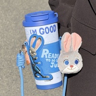 Disney Zootopia แก้วกาแฟ แก้วดื่มสองทาง แก้วน้ำสแตนเลส แก้วน้ำสแตนเลส 316 ความสวยงามสูง แก้วน้ำสแตนเ