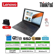 LAPTOP Lenovo ThinkPad E14 Core i3 GEN 10 8GB RAM 256GB SSD WIN10 BARU
