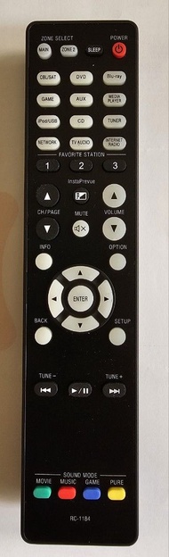 Denon RC-1184 AV 擴音機遙控器