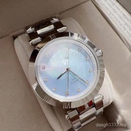 Fashion Watch Original Label Watch Female Steel Band Ice Blue Couple Style Quartz Watch Female Watch
