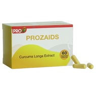Prozaids 480mg Curcuma Longa Extract 60s /30s(No Box) vegetable curcumin capsule