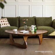 Nordic Japanese Retro Small Apartment New Style Simple Living Room Solid Wood Coffee Table Household