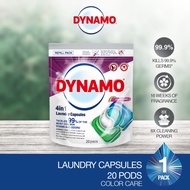 DYNAMO 4in1 Laundry Capsules Color Care 10ml*20pcs Refill Laundry Detergent
