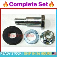Yamaha Y80 / Rxz / Y110 Skru / Bolt + Bush Rear Hub Panel Set brake screw skru bush set y110ss ss110
