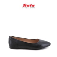 YK8 BATA Women Black Flats - 5516563