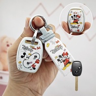 Honda Honda Straight Version Car Key Cover Accord g7 g8 CRV Odyssey Civic Fit city Remote Control Ke