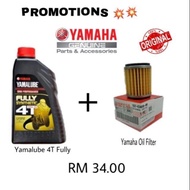 YAMALUBE 4T FULLY (ORIGINAL) + YAMAHA OIL FILTER