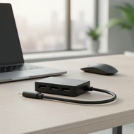 Fonken 6-in-1 Card Reader: USB2.0/Type-C Multi-Function, 6 Slots for CF M2 MS XD SD TF, with Camera 