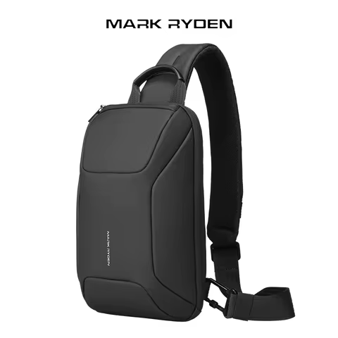 MARK RYDEN Men's Shoulder Bag Chest Bag Multiple pockets Handbag