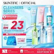 SKINTIFIC Cleanser Collection pencuci muka Salicylic Acid Gel Cleanser Face Wash Amino Acid Oil Cont