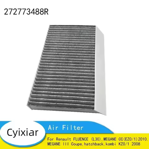 Cabin Air Filter 272773488R For Renault FLUENCE (L30) MEGANE CC(EZ0/1)2010 MEGANE III Coupe Hatchbac
