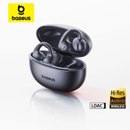 Baseus MC1 Pro Ear Clip Wireless Earphones Bluetooth6.0 Hi-Res Ultra Open Earbuds earrings 4-Mic ENC