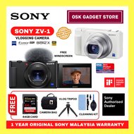 Sony ZV-1 ZV1 Digital Compact Camera 20MP 4K UHD 1.0-Type Sensor Zeiss Lens | Bundle Package | Sony Malaysia Warranty