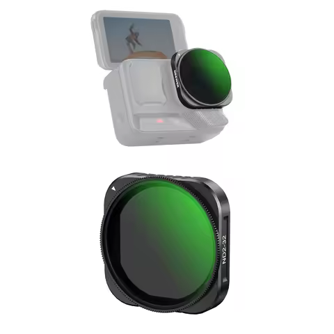 NEEWER Variable ND Filter Compatible with Insta360 Ace Pro Insta 360 Ace Pro 2, ND2-32 Action Camera