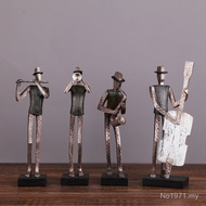 Decoration Character Soft Decoration Band Bookcase Decoration Saxophone Creative American Decoration