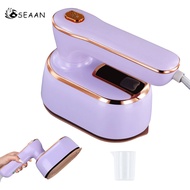 Mini Steam Iron, 1000W Foldable Handheld Travel Steam Iron, Ceramic Nonstick Soleplate, 20s Fast Heat Up, Portable Steamer Iron For Home And Travel