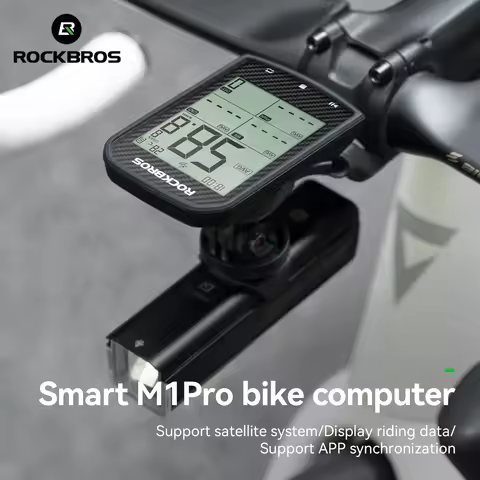 ROCKBROS M1 Pro Bicycle Computer Bluetooth Wireless GPS 2.9 Inch Large Screen Speedometer Waterproof
