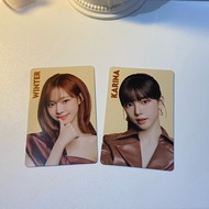 Official PHOTOCARD Vegetable x Aespa