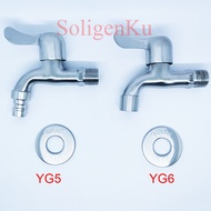 Faucet Water Tap/ Wall/ Garden/ Stainless SteelSOLIGEN Garden Faucet SOLIGEN SUS 304 Water Wall Fauc