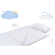 Iflin Baby - ที่นอนน้องอนุบาล ถุงนอน+หมอนหนุน (2-4 ขวบ) - Toddler Sleeping Bag - มีทั้งหมอน ผ้าปูรอง