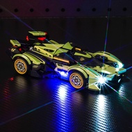 LED Light Kit for Lego 76923 Lamborghini Lambo V12 Vision GT Super Car - No Models Only Light, Creat