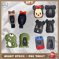 Ready Stock For Mercedes Benz Key Cover CLA GLA GLK AMG GLC C C200 B200 S C E Class W213 Mercedes Ke