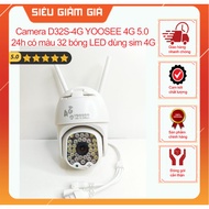 Camera D32S-4G YOOSEE 4G 5.0 24h has 32 LED colors using 4G sim