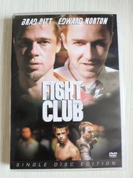 搏擊會/ 鬥陣俱樂部/ 搏擊俱樂部/ Fight Club--- Brad Pitt 畢彼特 & Edward Norton 愛德華洛文 DVD (港版洲立ML出品)