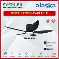 [Installation Available] ALASKA Starason 48"/ 56" DC Ceiling Fan (Dimmable) (with 20w Samsung Tri-Color LED and Remote)