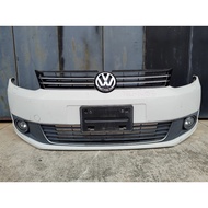 Orignal Genuine Volkswagen Touran 1T3 Front Bumper With Grill And Fog Lamps Lights White Colour