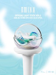 [預購] NMIXX OFFICIAL LIGHT STICK VER.2 二代手燈 應援棒 周邊 週邊 官方手燈 代購 小卡