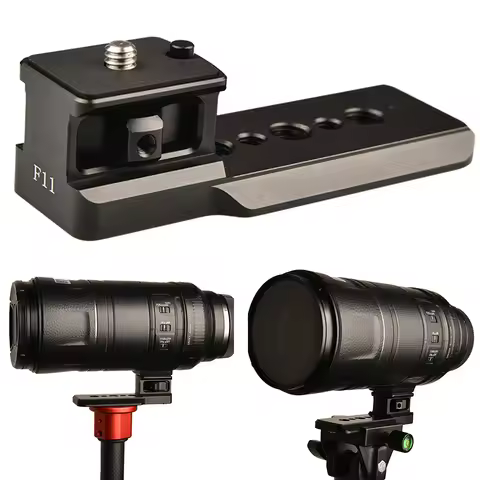 F11 Lens Collar Foot Stand 39mm for Arca Quick Release Plate Lens Collar Tripod Mount Ring for Canon
