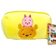 Disney Tsum Tsum Winnie The Pooh Small Storage Pouch Pencil Case Plush