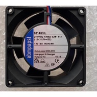 8032 8CM 8314/2HL 24V 4.3 W 2 W Inverter Cooling Fan