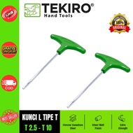 TEKIRO T-Type L-Wrench Size T2.5 T3 T4 T5 T6 T8 T10