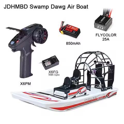 GARTT JDHMBD High Speed Swamp Dawg boat RTF Remote Control Two Channels Big Sale Turbo Cruise RC Hig