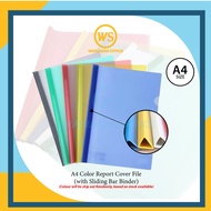 Colour Sliding File Holder / Report Cover / Sliding Report File Folder / Document Holder  / Document