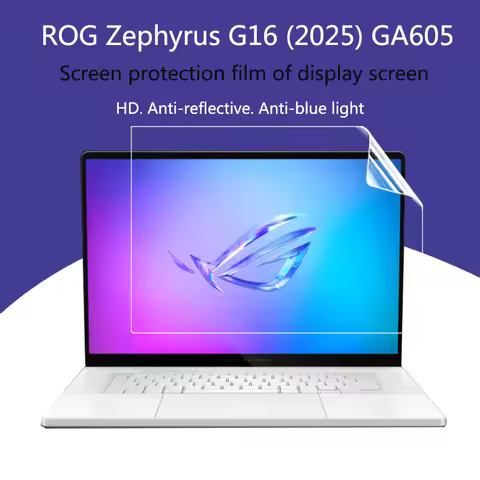 For ROG Zephyrus G16 (2025) Notebook HD screen film 16 inch GA605 keyboard film screen protector GU6