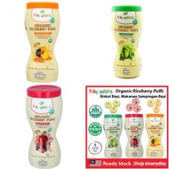 Baby Natura Organic Riceberry Puffs ขนมข้าวไรซ์เบอร์รี่ ออร์แกนิคอบกรอบ 40 g. มีให้เลือก 3 รสชาติ ค่ะ