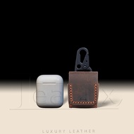 Bao Da Airpod Handmade Cao Cấp LEALUX Case Airpod 1-2