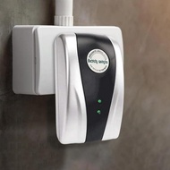 MOONBIFFY Electricity Power Saver EU Plug - SD-001 - Black Silver AM10 Alanmasbro10