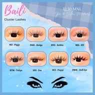 Baili Glue-Free Cluster Lashes with Tweezer