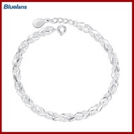 Bluelans® Silver Plated Chain Bracelet Bangle Women Jewelry Gift