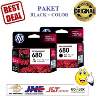 Hp 680 Black Ink Package And Color Printer Hp Deskjet 2135 3635